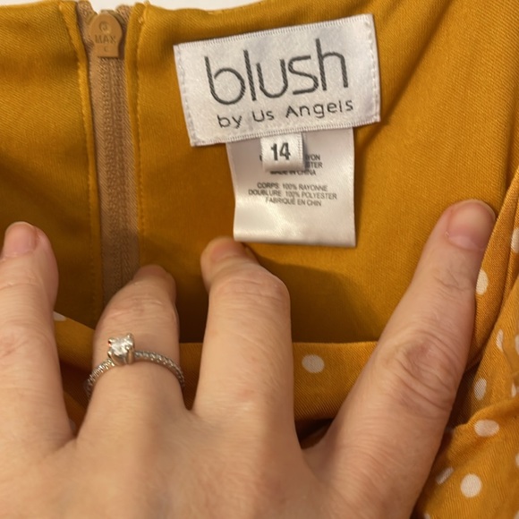 Pretty Blush By Angels Dress Sz14 - Picture 2 of 4